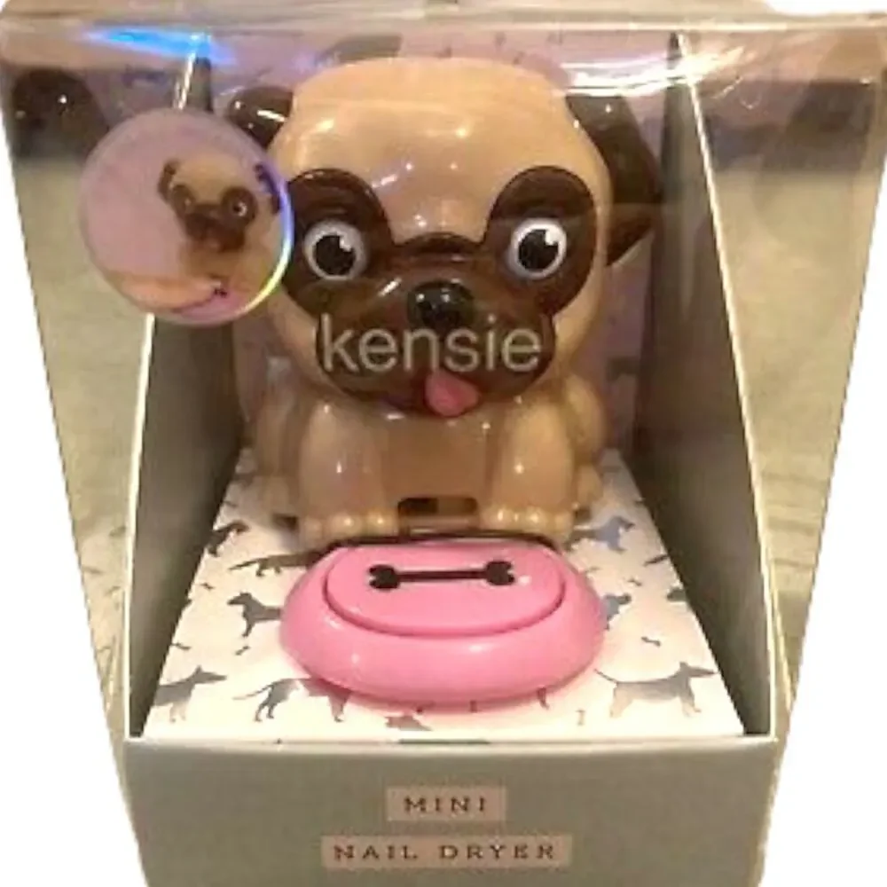 Kensie Pug Mini One-Finger Nail Dryer Accessories Spa